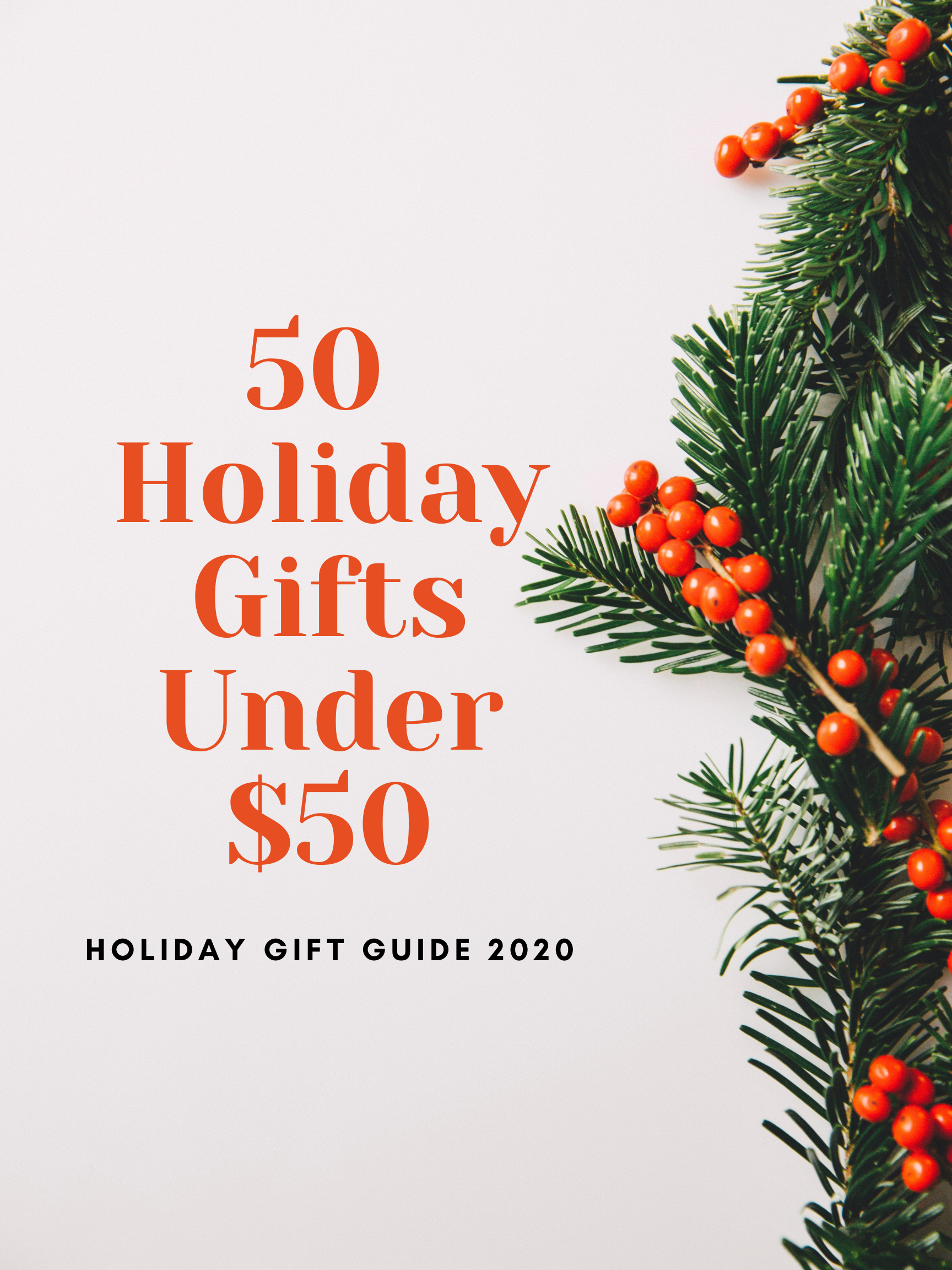 50 Holiday Gifts Under $50 – The Northern Prepster