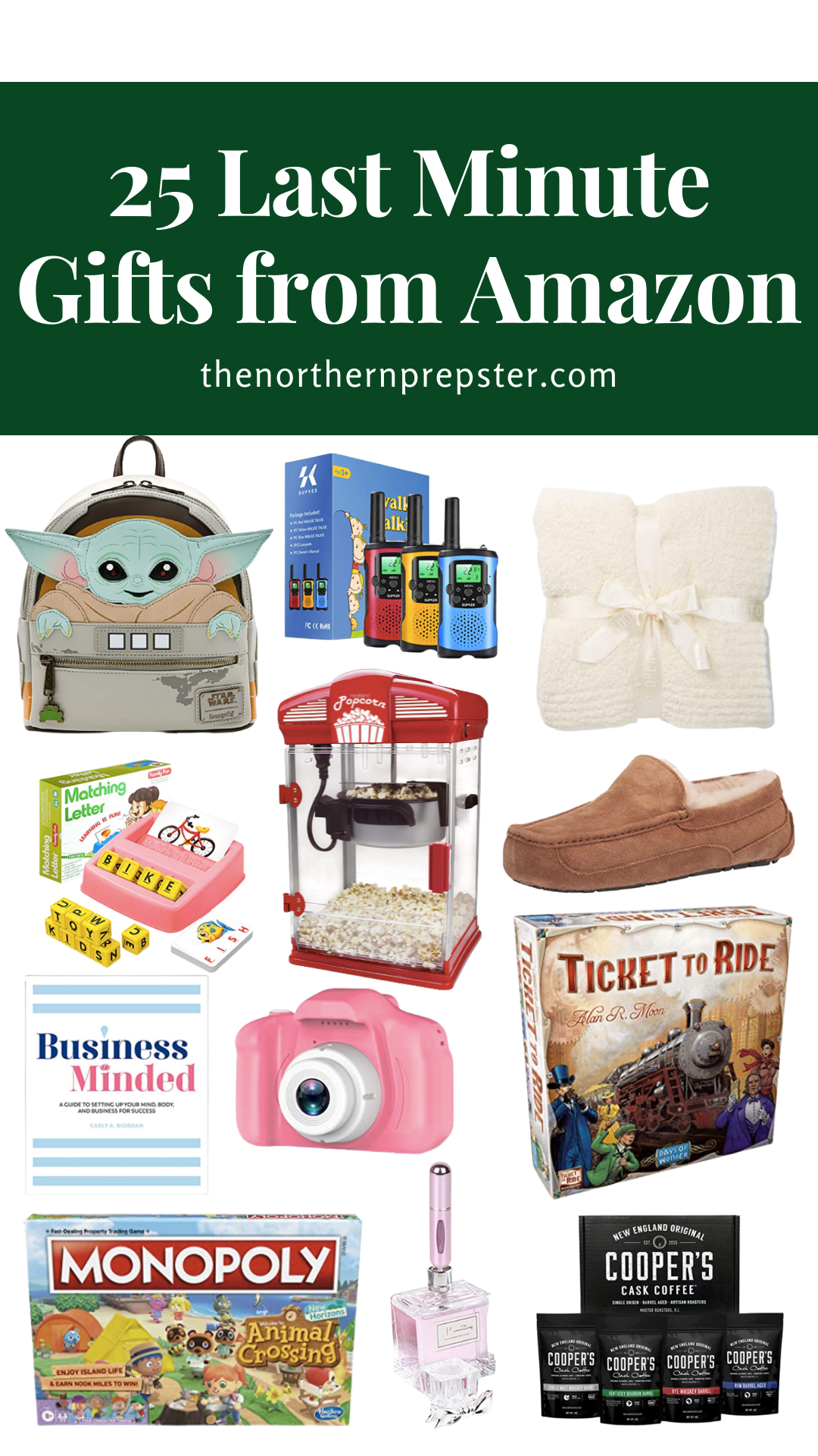 25 Last Minute Christmas Gifts from Amazon The Northern Prepster