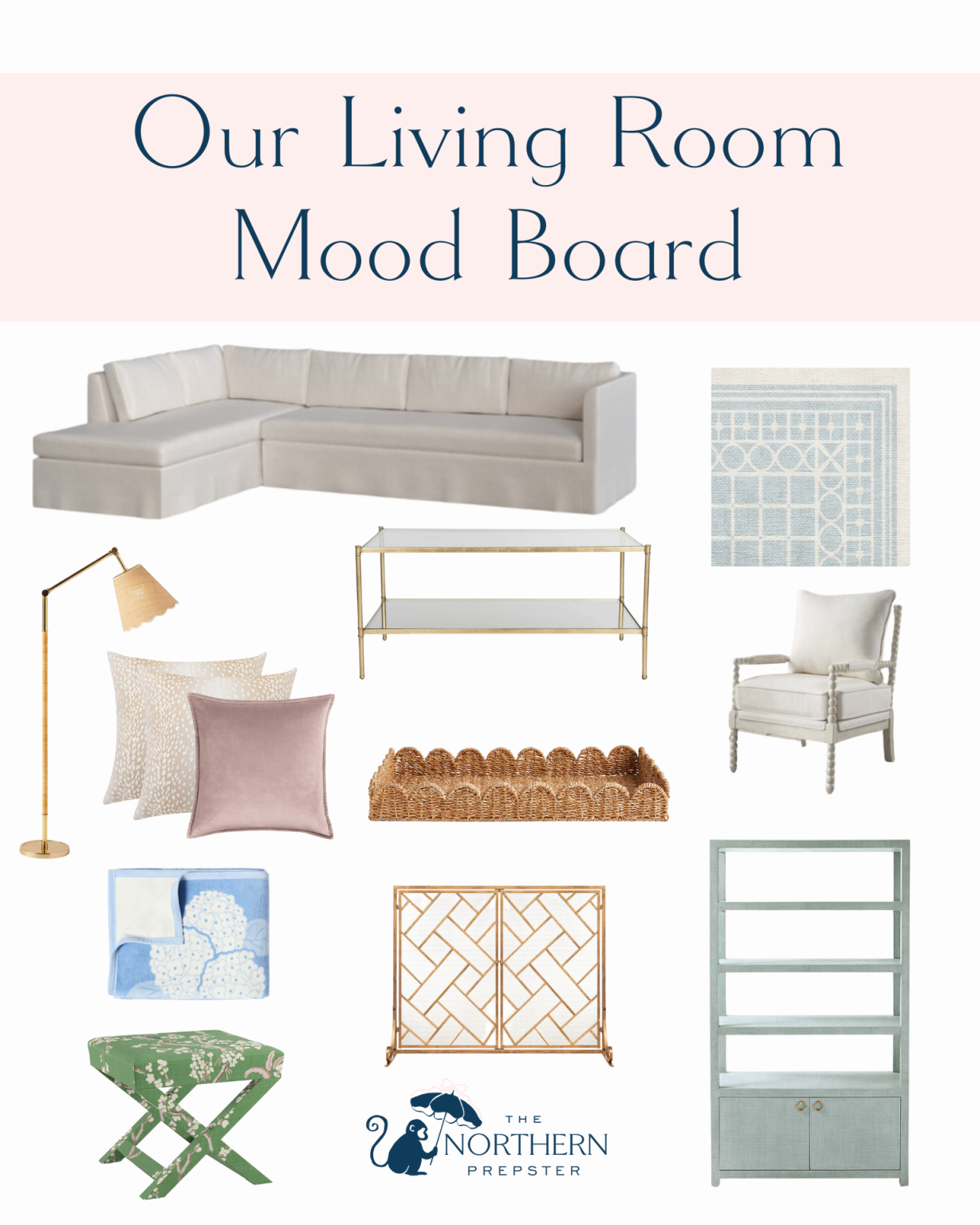 Our Living Room Mood Board - Grandmillennial Classic Design Inspo – The ...