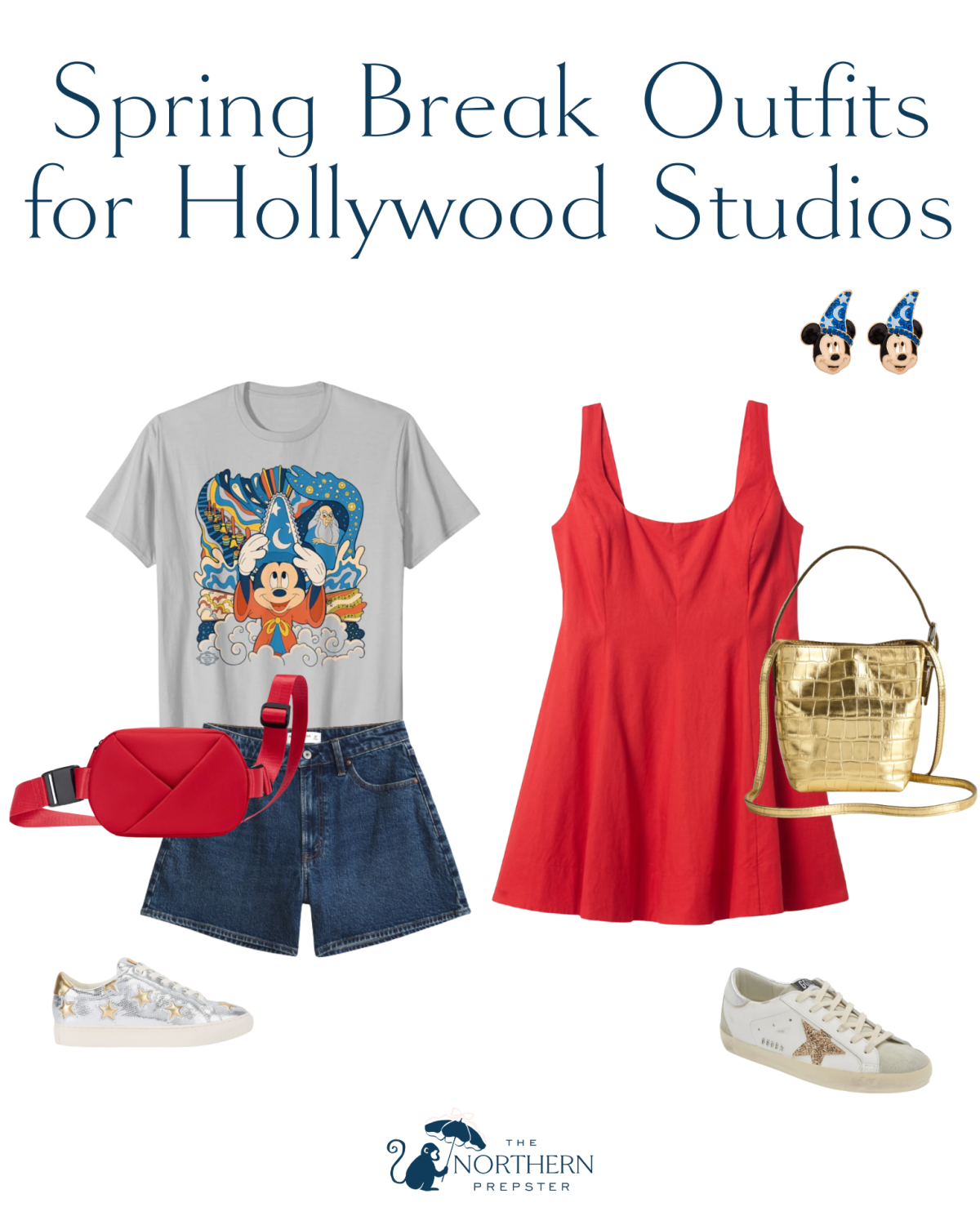 Disney World Outfits. Disney World outfit ideas. Disney's Hollywood Studios outfits. Sorcerer Mickey outfit ideas. Fantasia outfit ideas. 