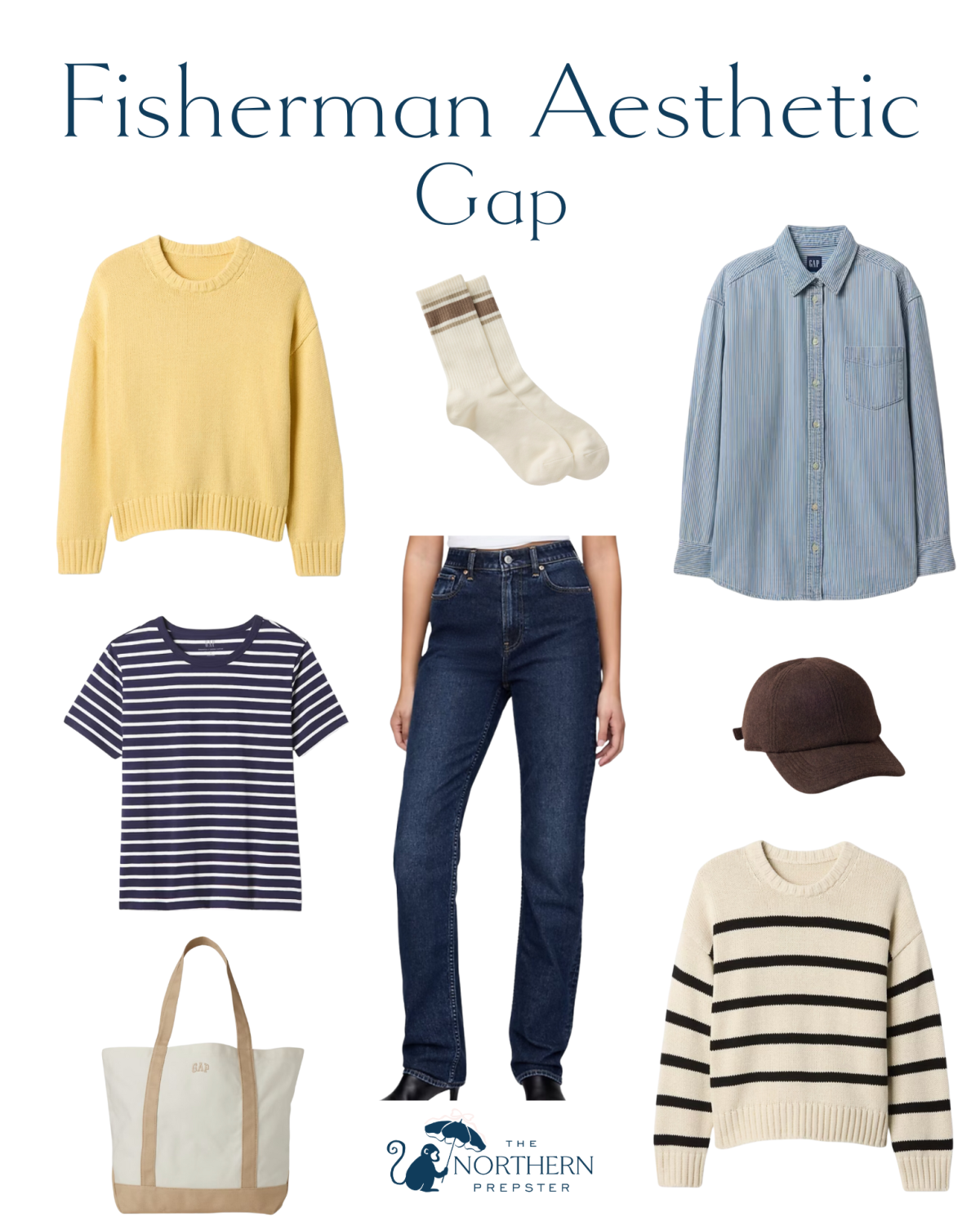 Fisherman Aesthetic finds from Gap