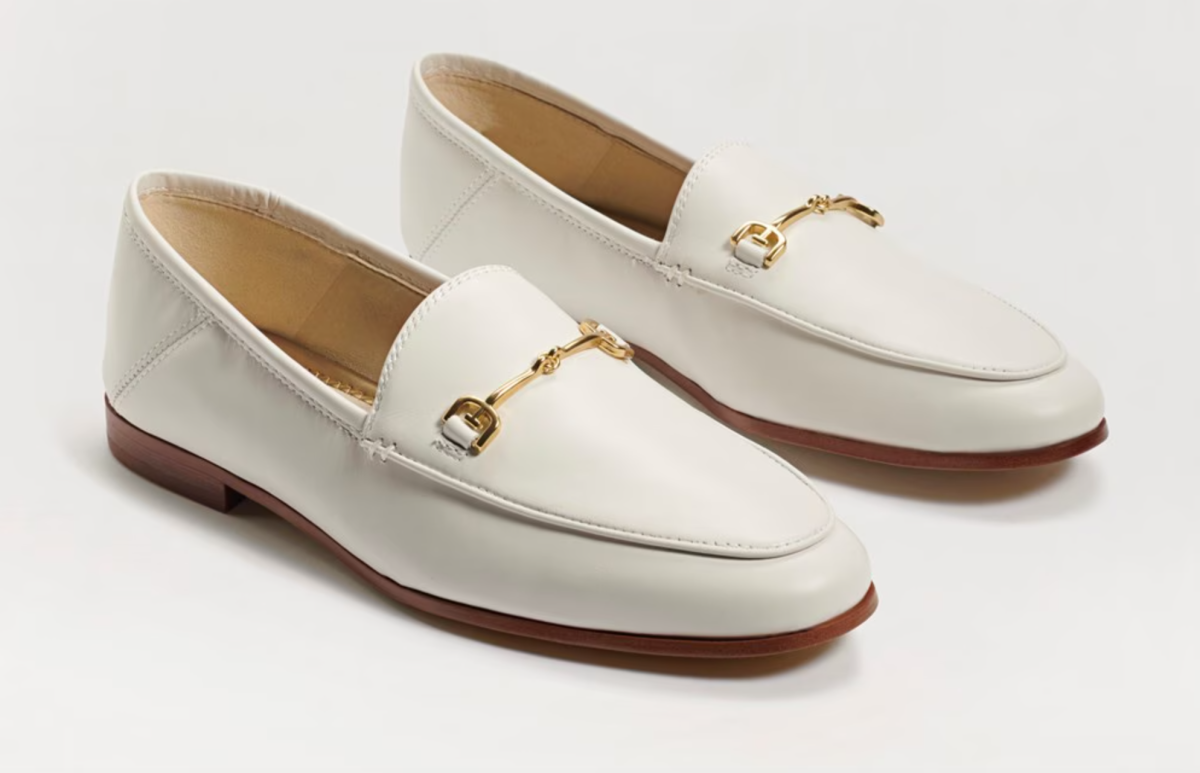 Sam Edelman Loraine loafers in White leather