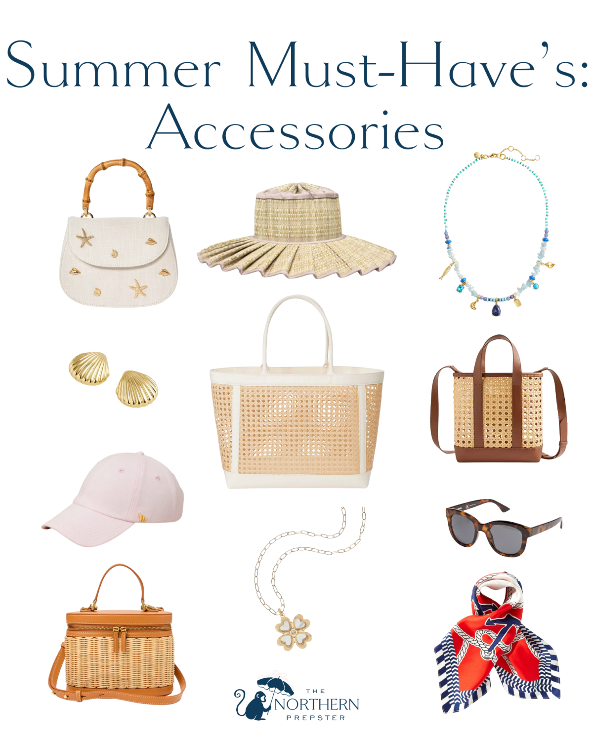 summer fashion must-have's accessories. Accessories for summer