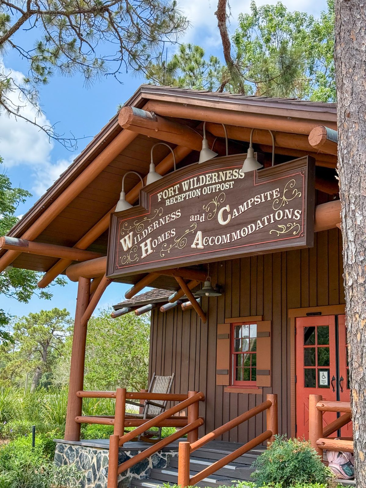 Cabin Check in at Fort Wilderness