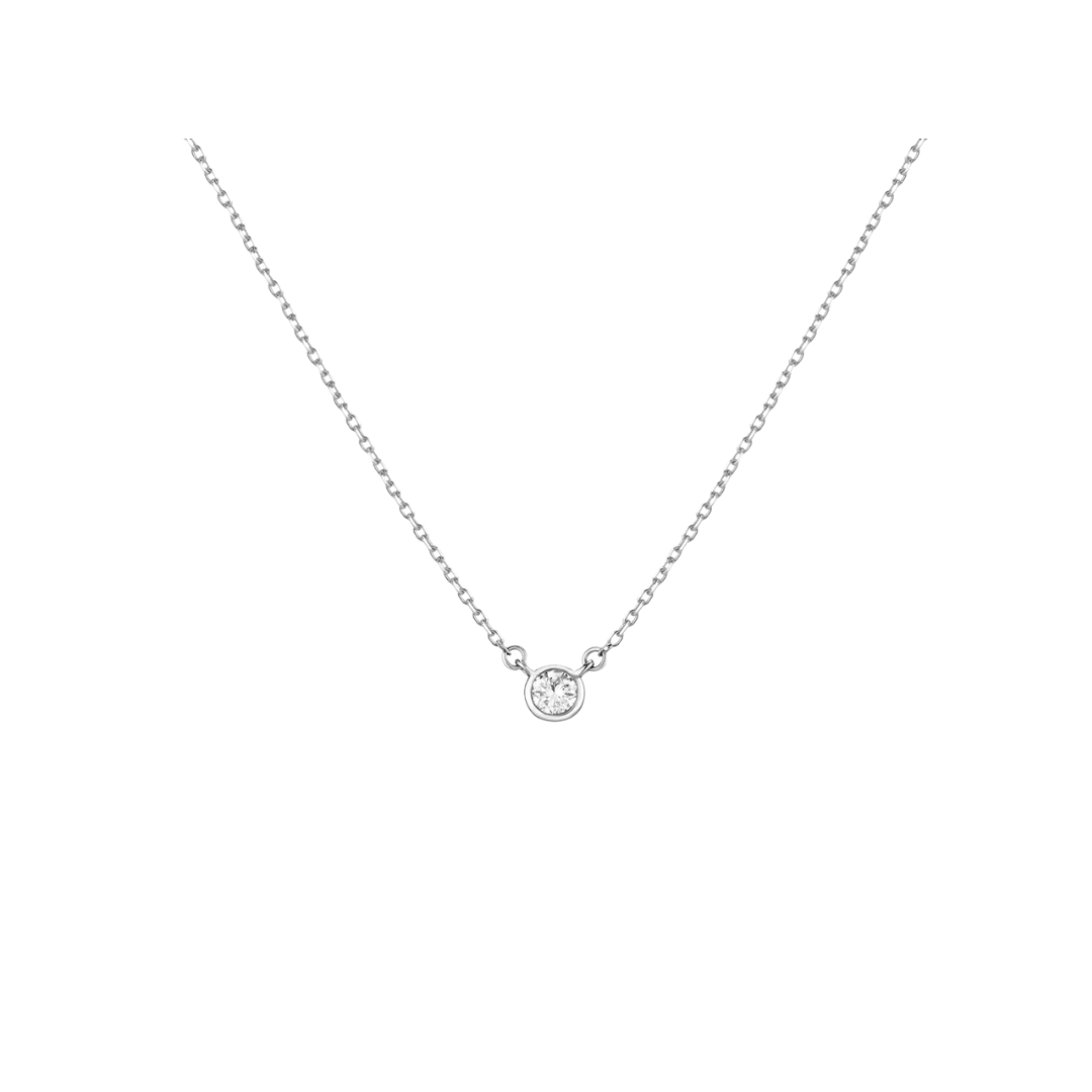 diamond bezel necklace jewelry