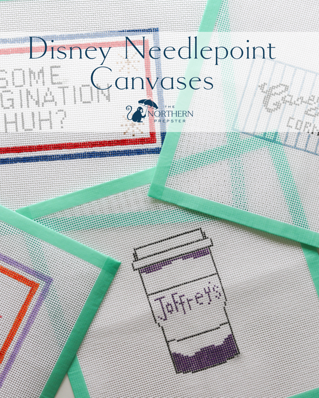 Disney needlepoint canvases