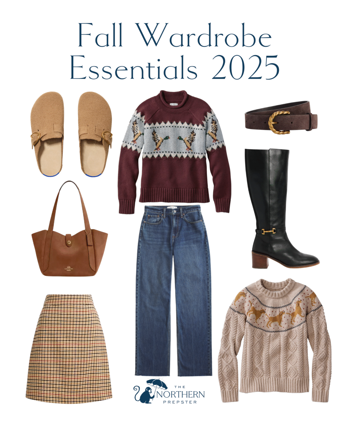 fall wardrobe essentials for women 2025