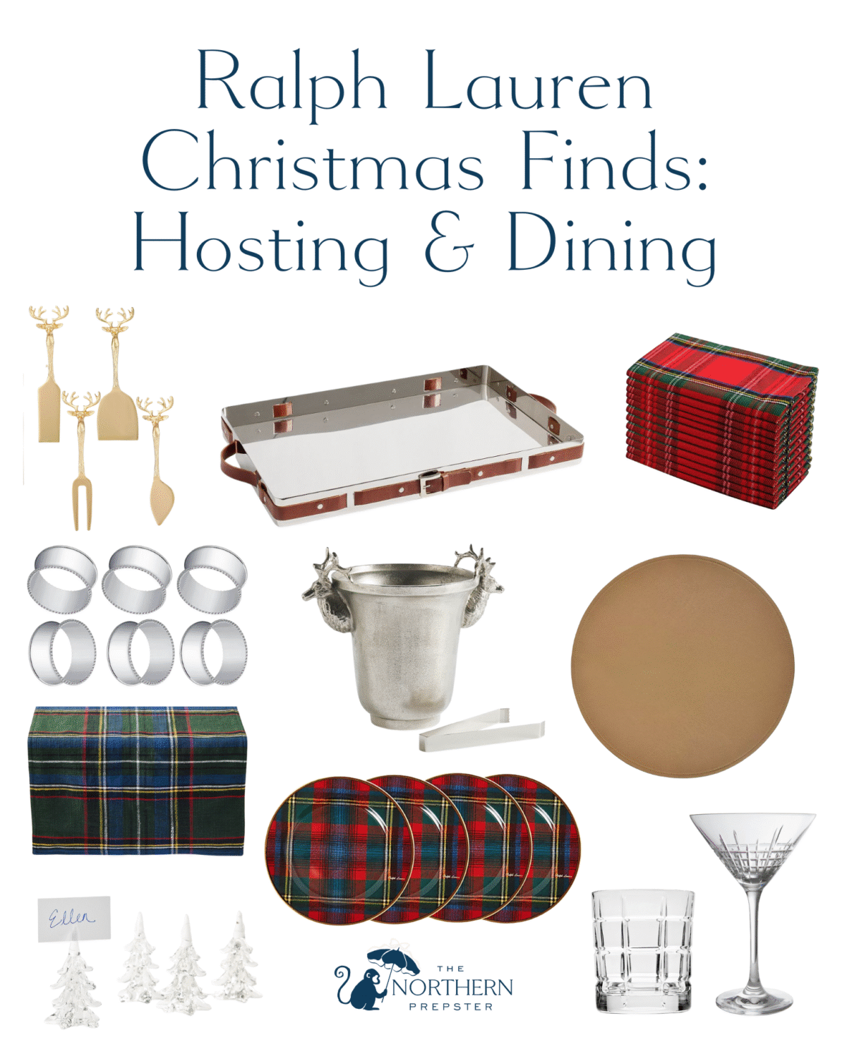 Dining and Hosting essentials for Ralph Lauren Christmas