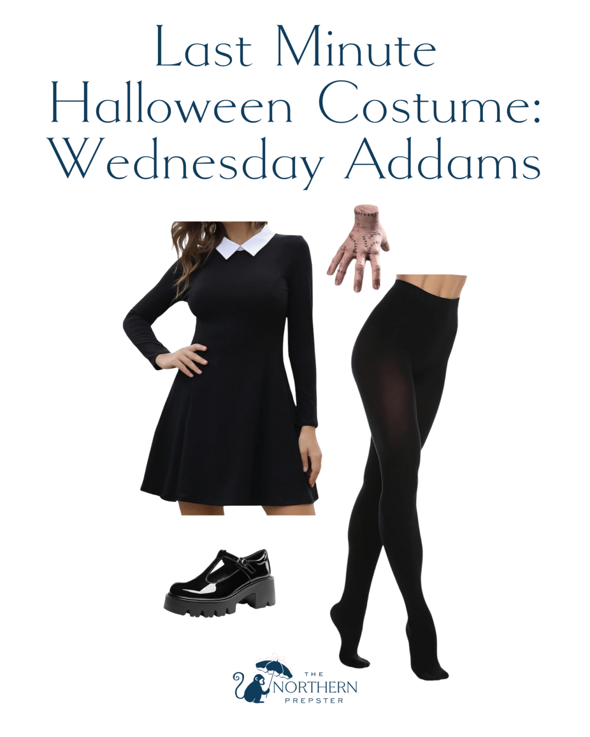 Wednesday Addams Halloween Costume