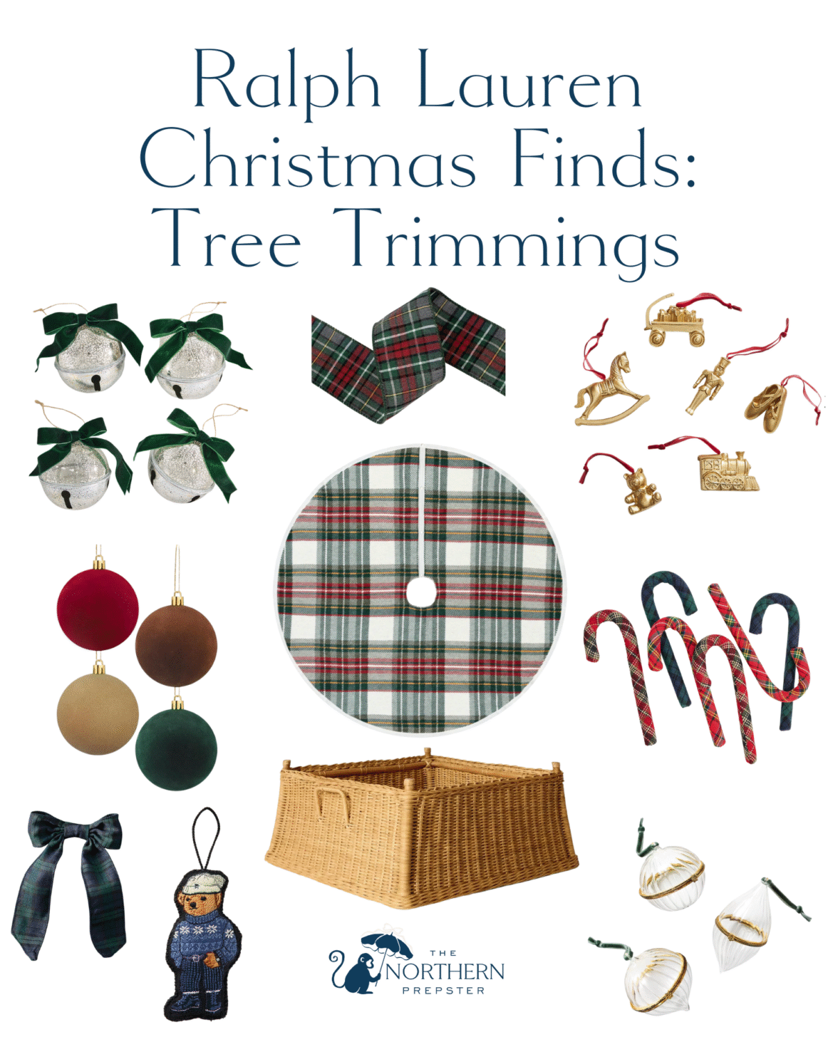 Christmas Tree decorations for Ralph Lauren Christmas