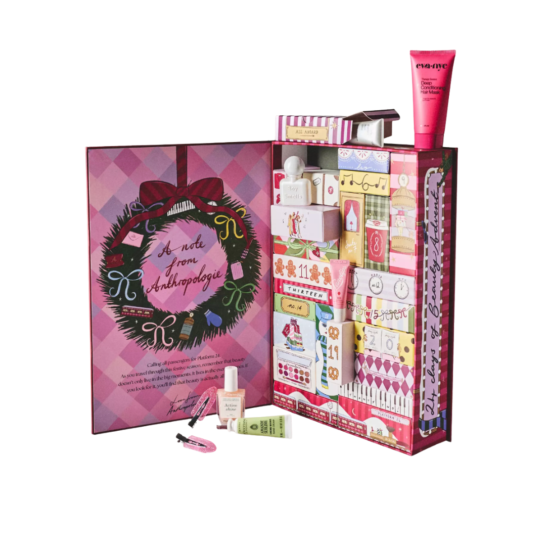 anthropologie beauty advent calendar